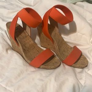 INC Orange Wedges sandals